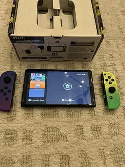 Nintendo Switch oled splatoon edition