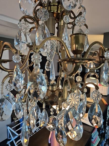 Kristallkrona barockstil