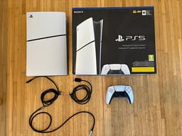 PS5 Slim Digital Edition - Box Included.