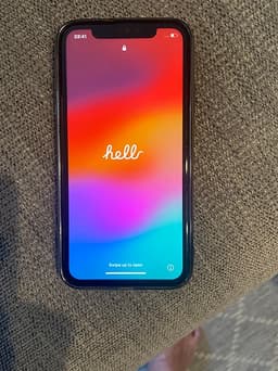 Apple iPhone 11 Smartphone 64 GB Svart