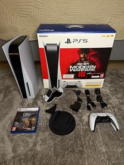 Playstation 5 1 Handkontroll Laddningsstation + 1 Spel