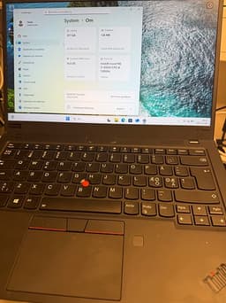 Lenovo ThinkPad X1 Carbon Laptop Intel Core i7 16GB RAM 512GB SSD
