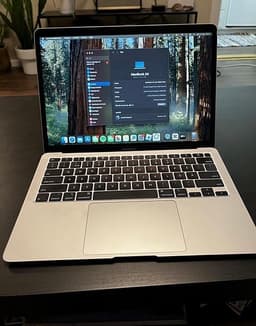 Apple MacBook Air Laptop 13 tum Silver