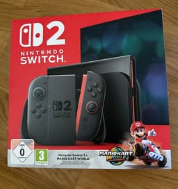 Nintendo Switch 2 + Mario Kart World - helt nytt med kvitto