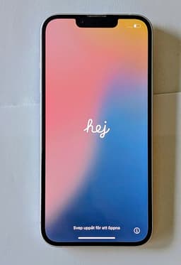 iPhone 14 128 GB Lila – 84 % batteri, toppskick, låda & kvitto