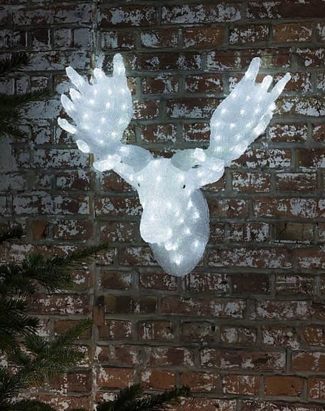 Älghuvud LED från Konstsmide Juldekoration och julbelysning helt ny