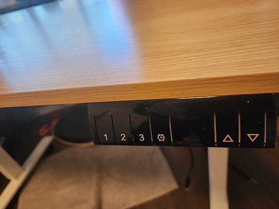 Electric Height-Adjustable Table (120x60 cm)