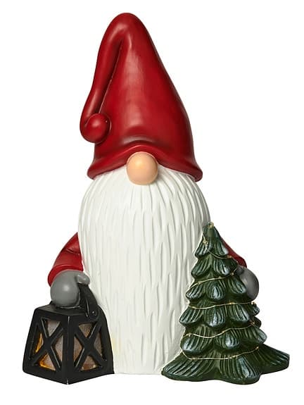 Tomte med lykta dekorationsbelysning