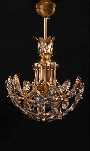 PALWA Palm & Walter 70-tals lampa