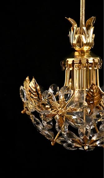 PALWA Palm & Walter 70-tals lampa