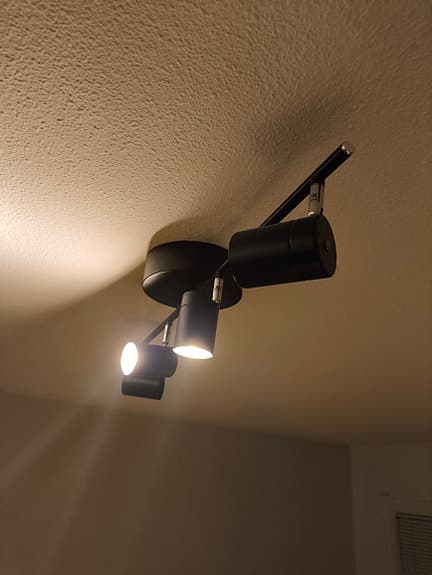 💡 SPOTLIGHT ARMATUR – Svart/Matt – Modern Design