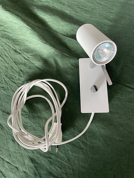 Belid Cato vit vägglampa