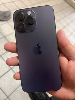 Apple iPhone 14 Pro Max  128 GB Svart 80%