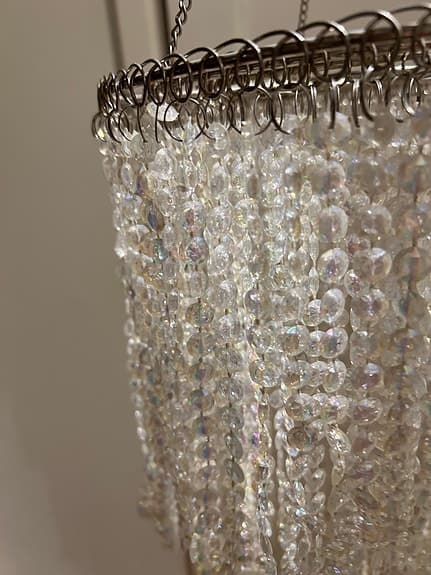 Taklampa ”kristallkrona”