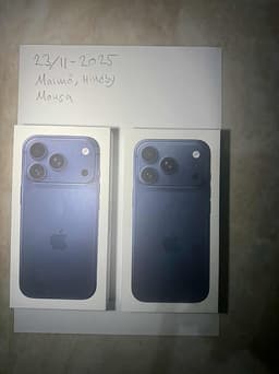 Helt nya iPhone 17 Pro – Deep Blue, 256 GB (oöppnade)