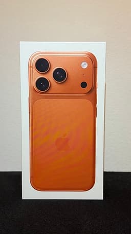 iPhone 17 Pro 256GB, cosmic orange