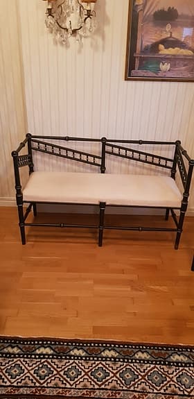 Puderstolar plus soffa