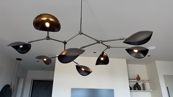 Stingray Ljuskrona, Brons, 101 Copenhagen