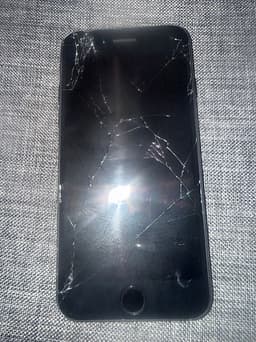 iPhone 6s med hörlurar