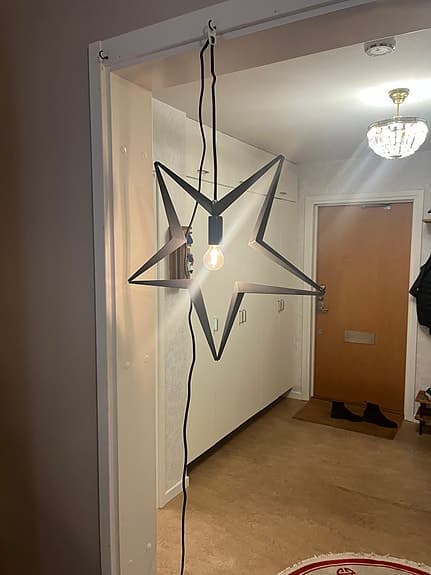 Sex julstjärnor från Konstsmide