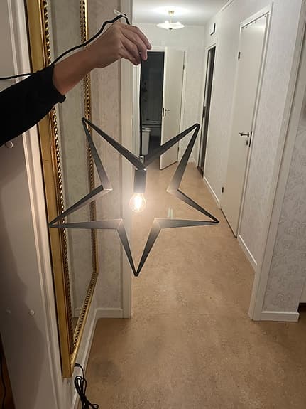 Sex julstjärnor från Konstsmide