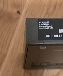 Galaxy S25 Ultra 256 GB Jet Black