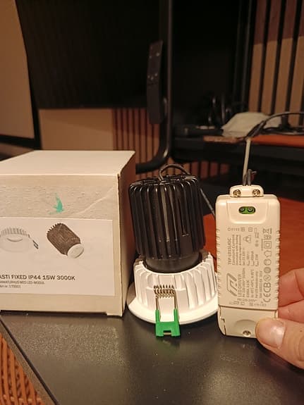 Parti : Asti fixed Led downlight IP44