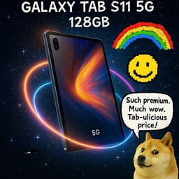 Galaxy tab s11 *NY* 12990:- (5G, 128GB)