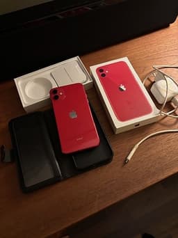 Apple iPhone 11 Smartphone 64 GB Röd