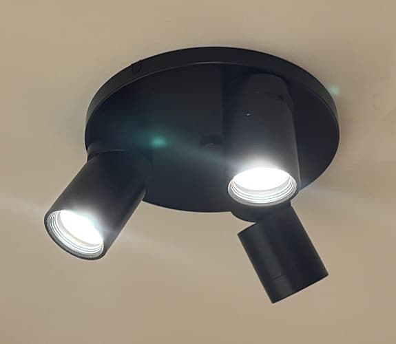 Nymåne Takspot med 3 spots – inkl. lampor