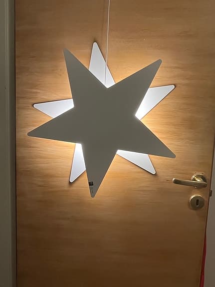 Advent/julstjärna Vit  By Rydéns