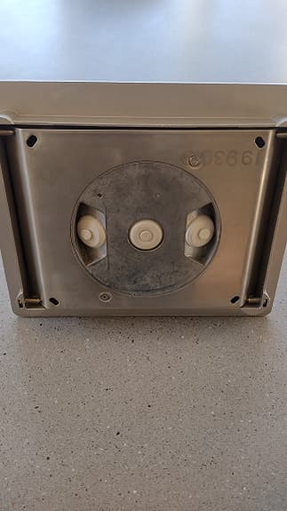 Nyskick - Louis Poulsen Alfred Homann design Vägglampa Utebelysning Metall Grå