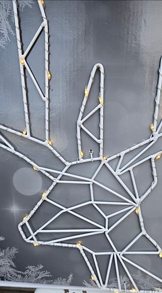 Decoration light Dekorationsbelysning NY 
Deer / ren . Ny i förpackning.