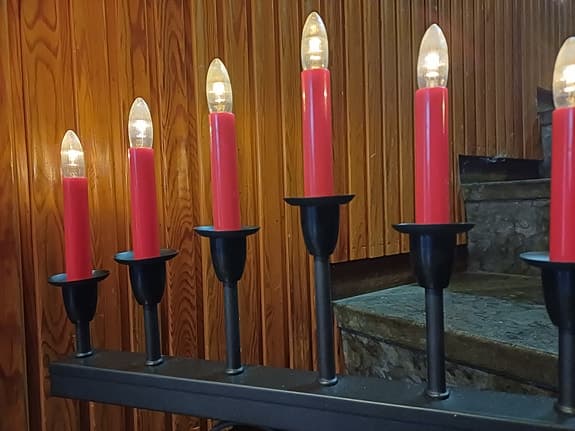 Elljusstake Gnosjö Konstsmide,Jul,Julljusstake