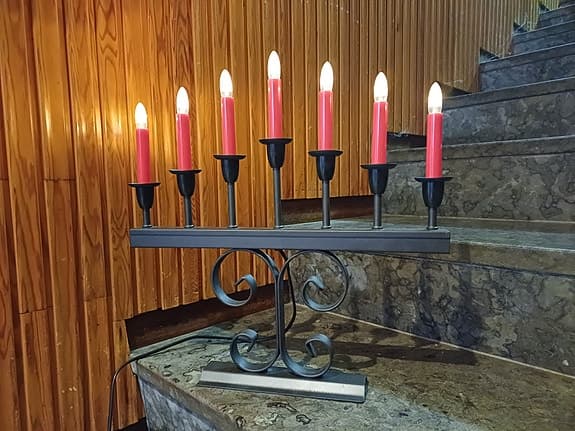 Elljusstake Gnosjö Konstsmide,Jul,Julljusstake