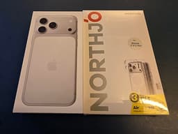 iPhone 17 Pro Max 256GB Silver – Oöppnad & helt ny + Gratis 3-i-1 skyddspaket