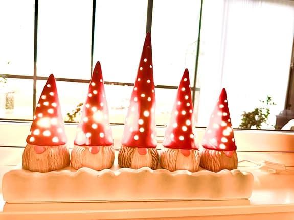 Fyrklövern Åsas tomtejul ljusstake