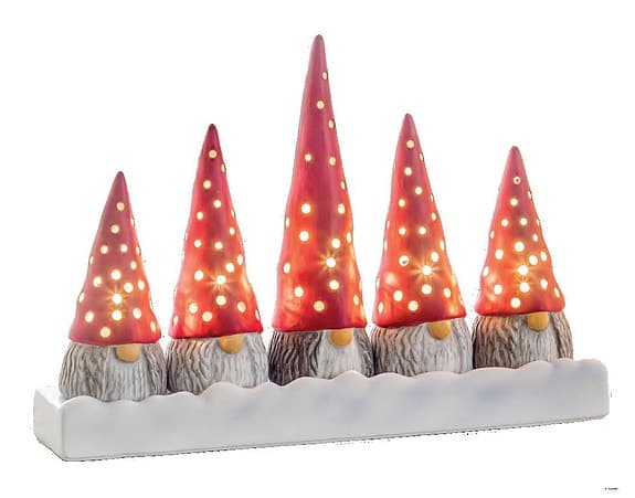 Fyrklövern Åsas tomtejul ljusstake