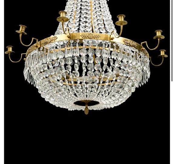 LJUSKRONA, gustaviansk stil, 1900-talets andra hälft