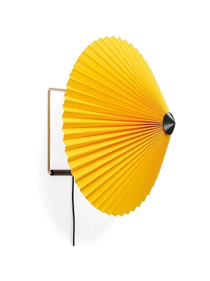 Hay Matin vägglampa gul