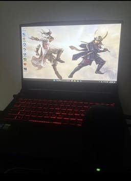 MSI Gaming Laptop 15.6 tum Core i5-11400H 16GB RAM 512GB SSD RTX 3060