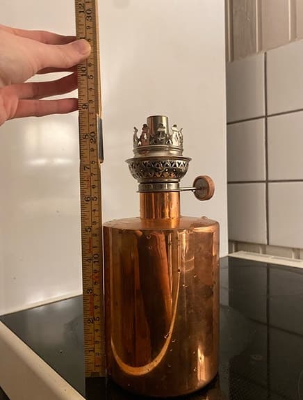 Klong fotogenlampa big copper