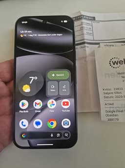 Google Pixel 10 PRO 256 GB Obsidian black mobiltelefon