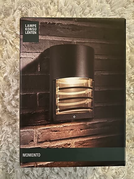 Philips Momento Vägglampa Svart