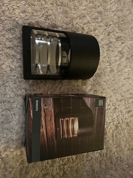 Philips Momento Vägglampa Svart