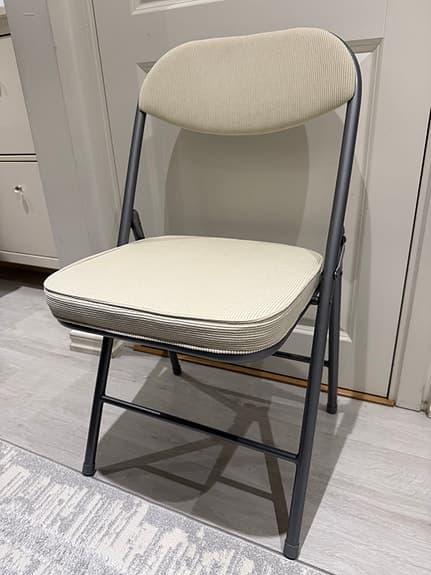 Fällbara stolar – Homcom – Nya i kartong!