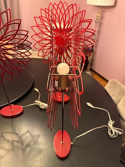 3 st röda Adventsstjärnor Adventsljusstakar Julstjärnor