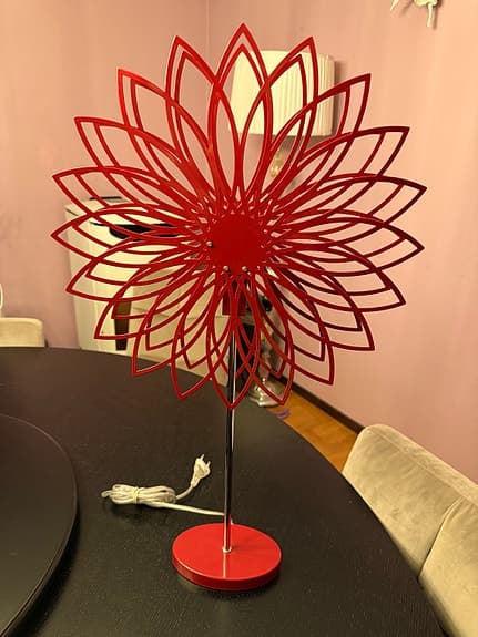 3 st röda Adventsstjärnor Adventsljusstakar Julstjärnor