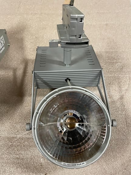 Global Trac spotlights – 12V halogen, 1-3fas skena – 14st