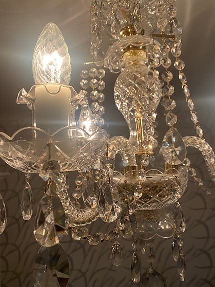 Kristall krona Taklampa